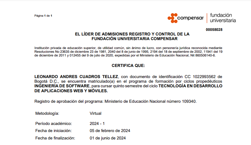 Fundacion Universitaria Compensar